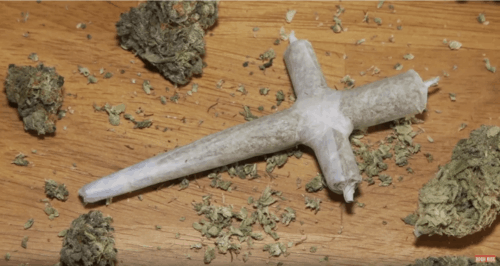 How to roll a cross joint